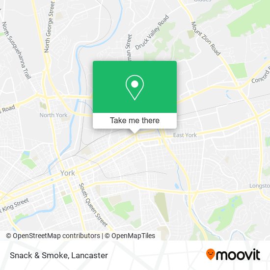 Mapa de Snack & Smoke