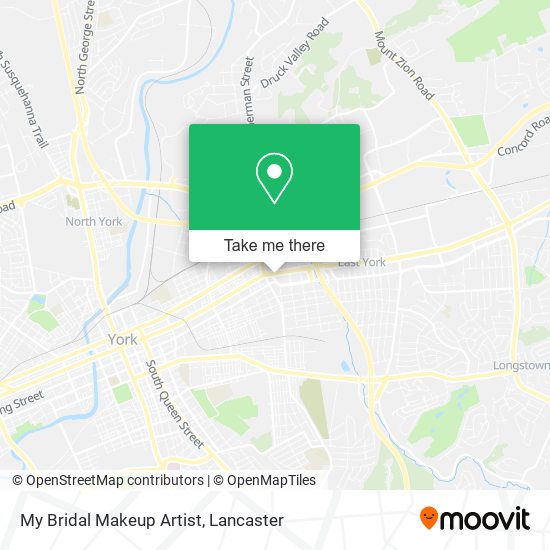 My Bridal Makeup Artist map