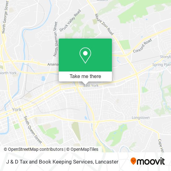 J & D Tax and Book Keeping Services map