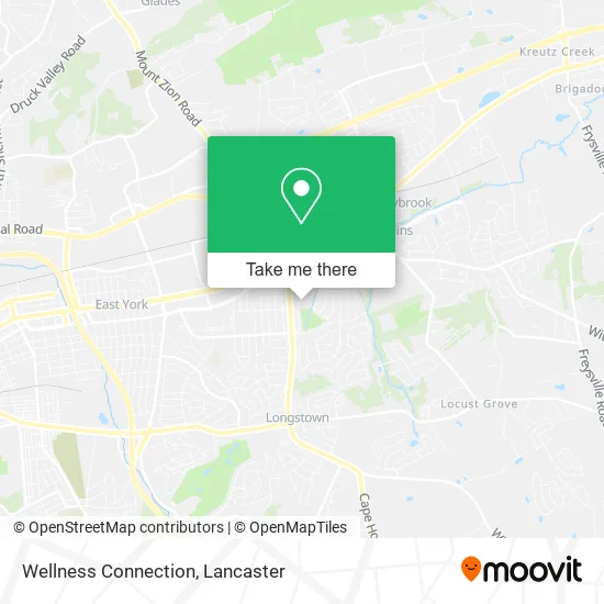 Wellness Connection map