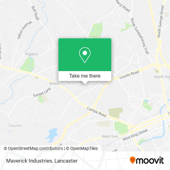Mapa de Maverick Industries