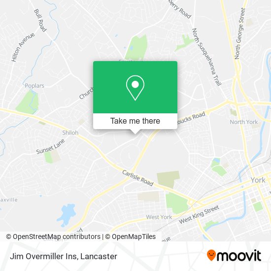 Jim Overmiller Ins map