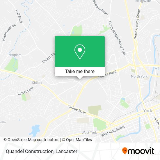 Quandel Construction map