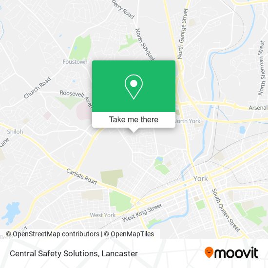 Mapa de Central Safety Solutions