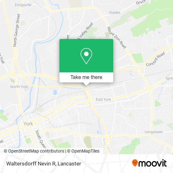 Mapa de Waltersdorff Nevin R