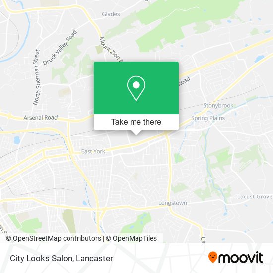 Mapa de City Looks Salon