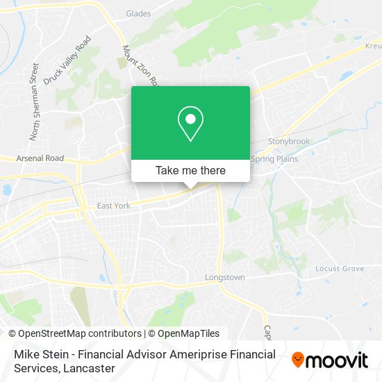 Mike Stein - Financial Advisor Ameriprise Financial Services map