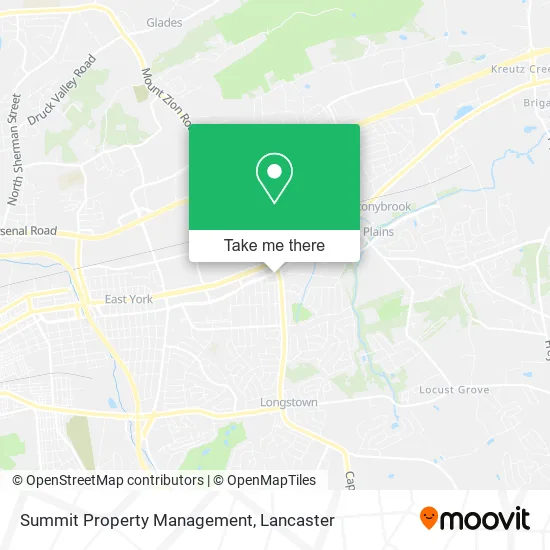 Summit Property Management map