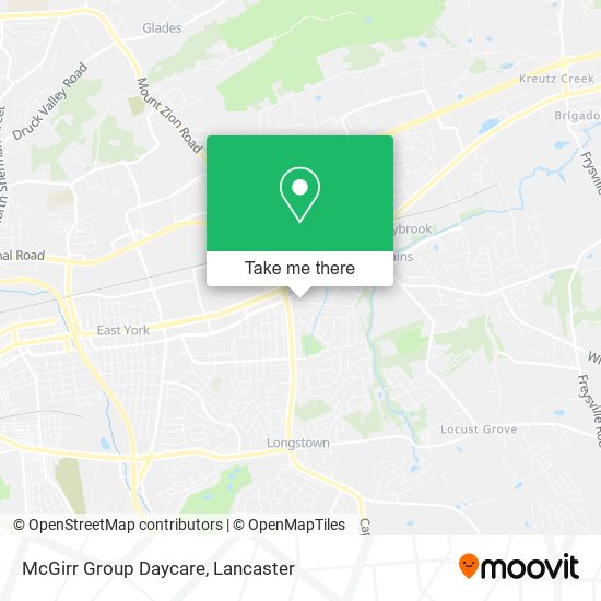 McGirr Group Daycare map
