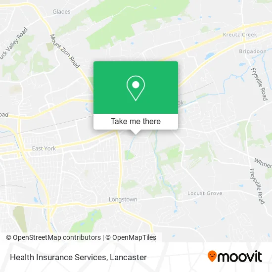 Health Insurance Services map