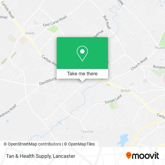 Tan & Health Supply map