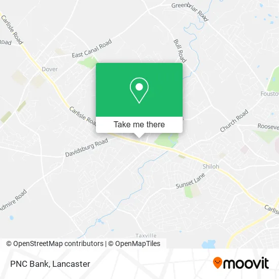 PNC Bank map
