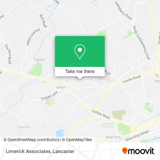 Limerick Associates map