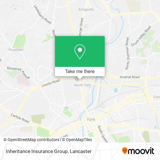 Inheritance Insurance Group map