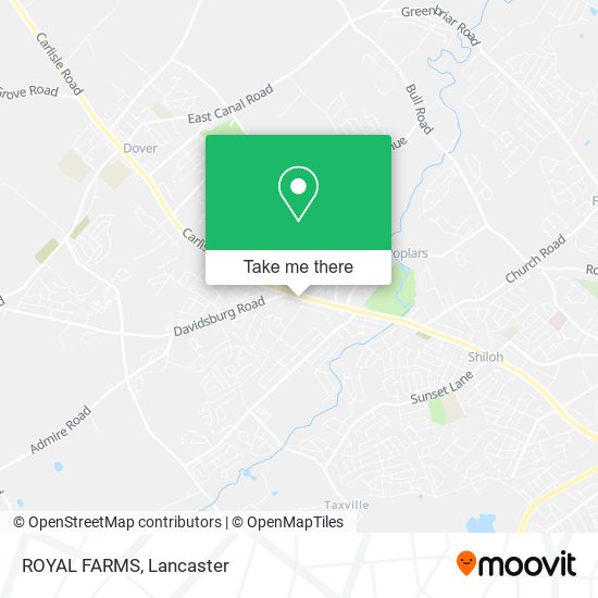 Mapa de ROYAL FARMS