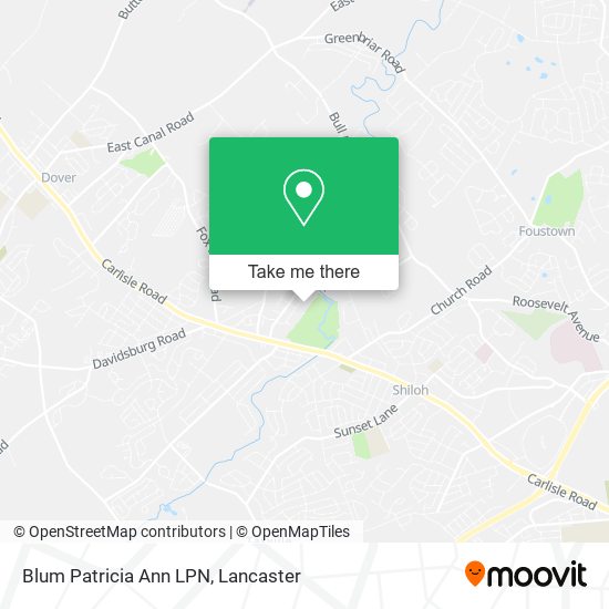Blum Patricia Ann LPN map
