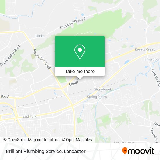 Brilliant Plumbing Service map