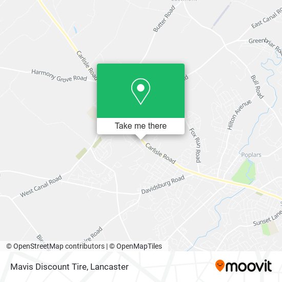 Mavis Discount Tire map