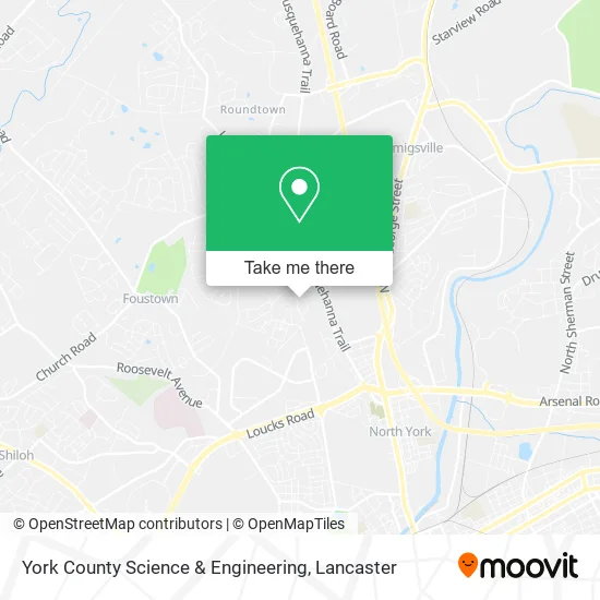 York County Science & Engineering map