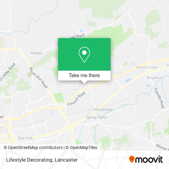 Lifestyle Decorating map