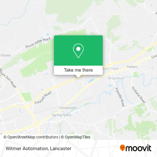 Witmer Automation map