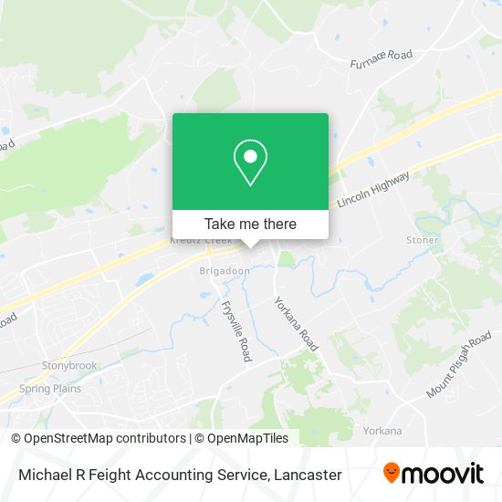 Michael R Feight Accounting Service map