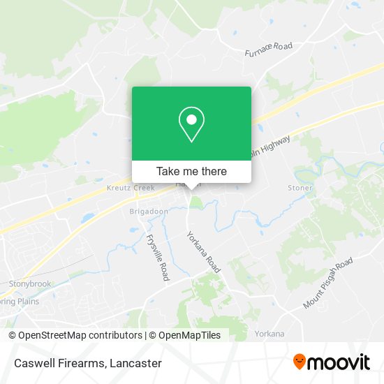 Mapa de Caswell Firearms