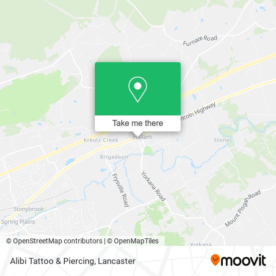 Alibi Tattoo & Piercing map