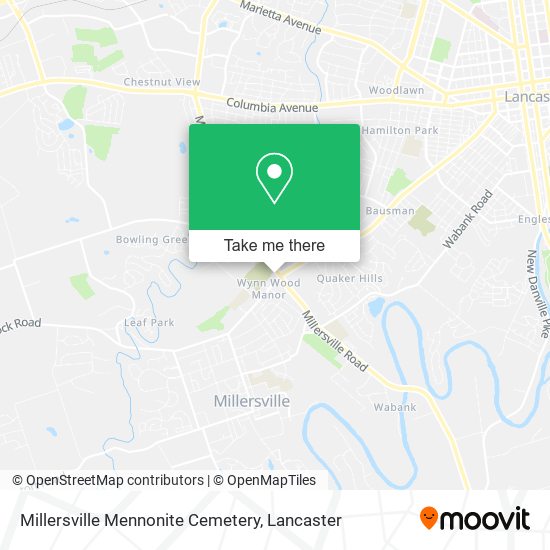 Mapa de Millersville Mennonite Cemetery
