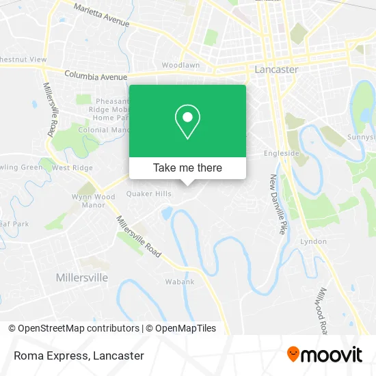 Mapa de Roma Express