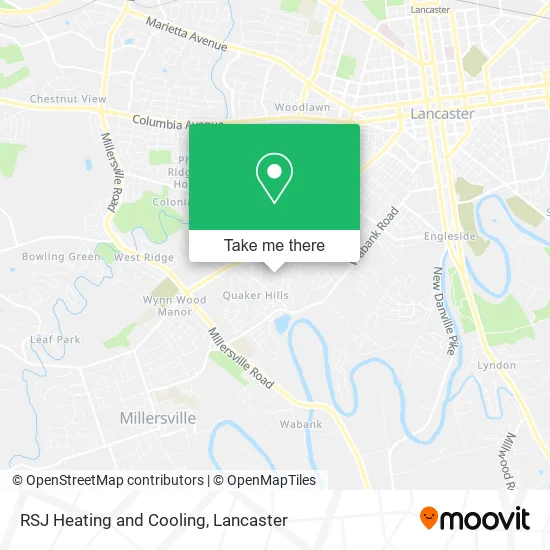Mapa de RSJ Heating and Cooling