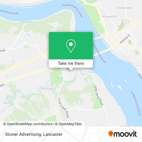 Stoner Advertising map