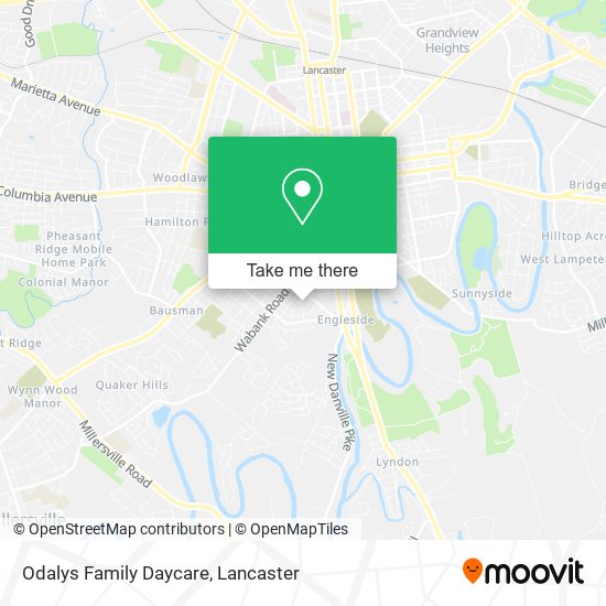 Mapa de Odalys Family Daycare