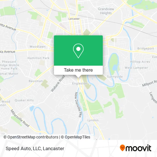 Mapa de Speed Auto, LLC