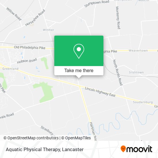 Aquatic Physical Therapy map