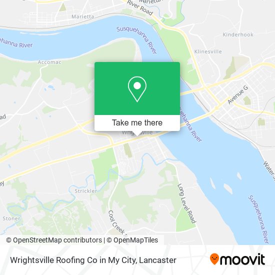 Wrightsville Roofing Co in My City map