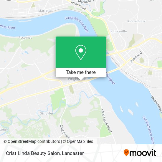 Crist Linda Beauty Salon map