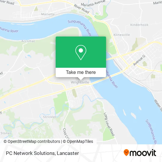 PC Network Solutions map