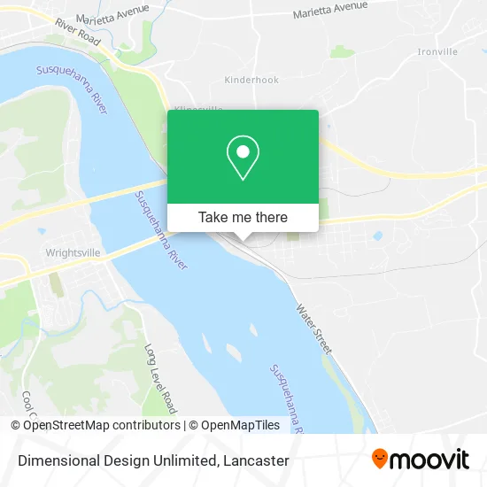 Dimensional Design Unlimited map