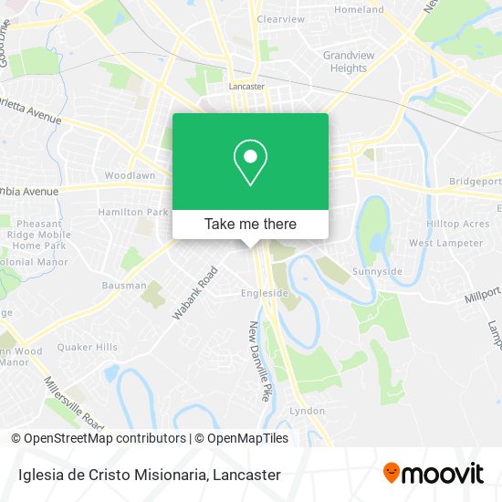 Mapa de Iglesia de Cristo Misionaria