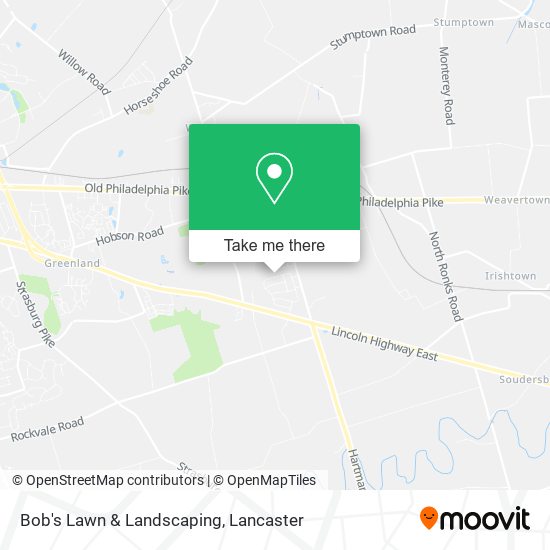 Mapa de Bob's Lawn & Landscaping