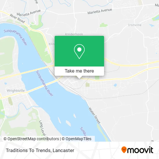 Traditions To Trends map