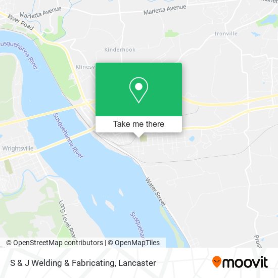S & J Welding & Fabricating map