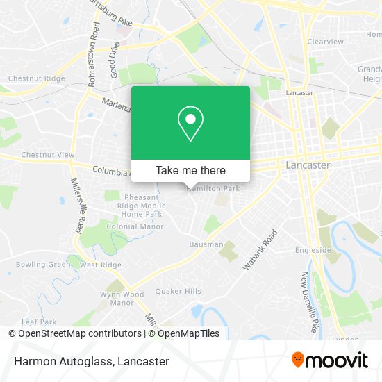 Mapa de Harmon Autoglass