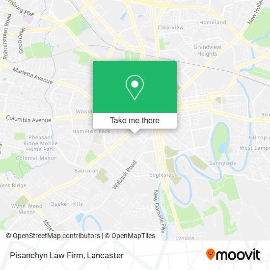 Mapa de Pisanchyn Law Firm