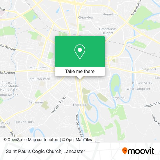 Mapa de Saint Paul's Cogic Church