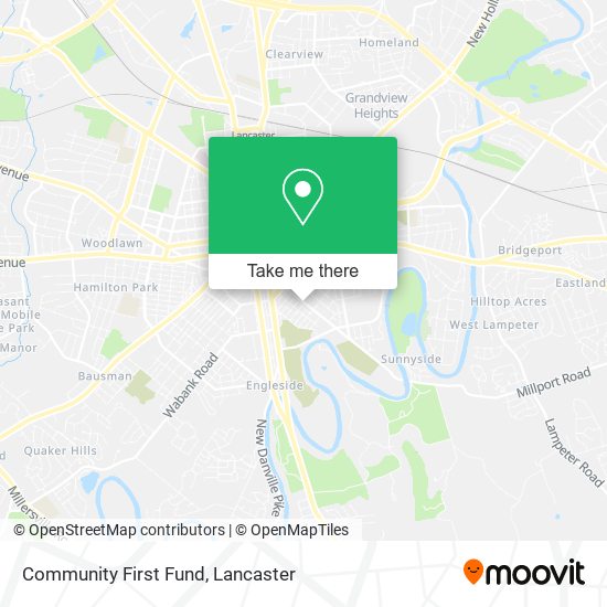 Community First Fund map