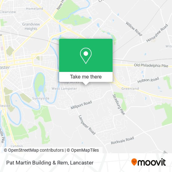 Mapa de Pat Martin Building & Rem