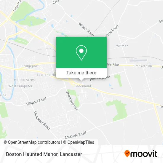 Boston Haunted Manor map