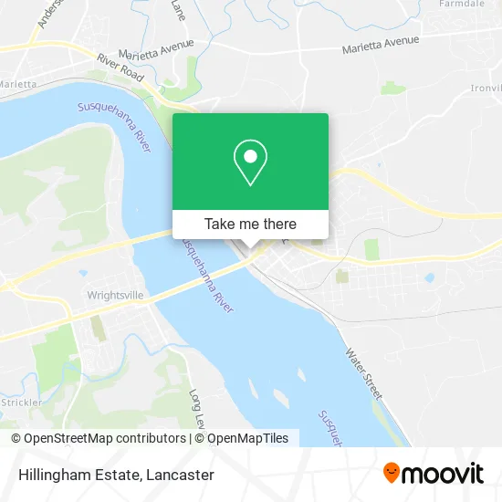 Hillingham Estate map